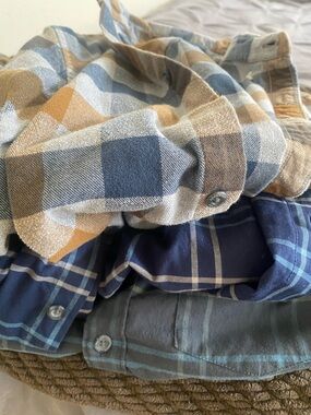 Lot of 3 Eddie Bauer Men’s Long Sleeve, size M